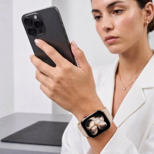 Pulsera Tech-Protect Silicón Apple Watch 44-49 mm Beige