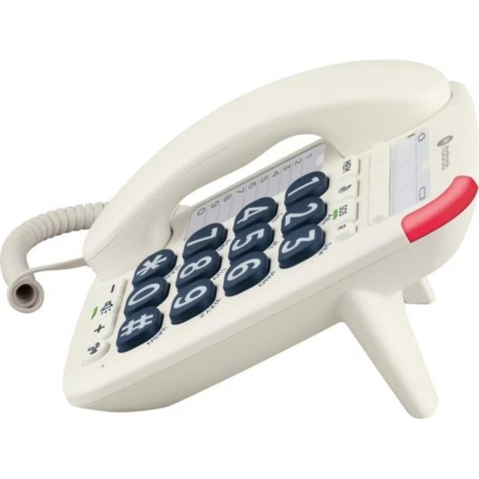 Telefone sem fios Motorola CT200 Branco Alto falante Discagem Rapida