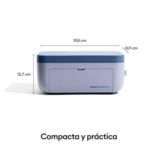 Impresora de inyección de tinta Cricut StickerPix Essential Bundle azul