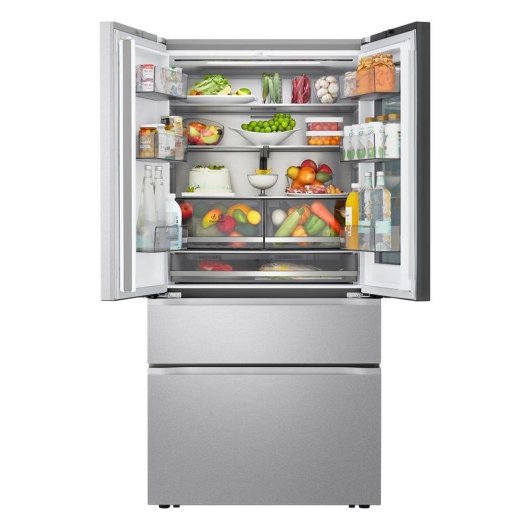 Frigorífico Americano LG InstaView GMVW50DDMB No Frost 186cm 644L D Metálico WiFi
