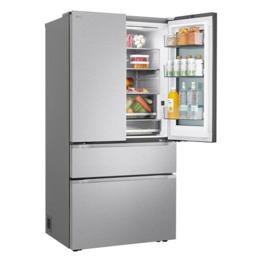 Frigorífico Americano LG InstaView GMVW50DDMB No Frost 186cm 644L D Metálico WiFi