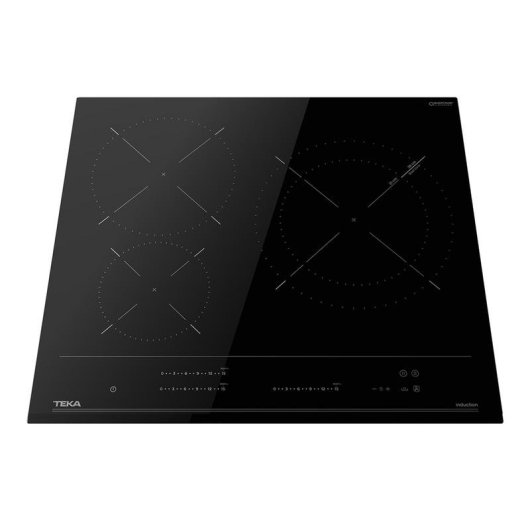 Placa de inducción Teka IZC 63015 MSM BK 3 zonas 15 funciones 3700 W Negra