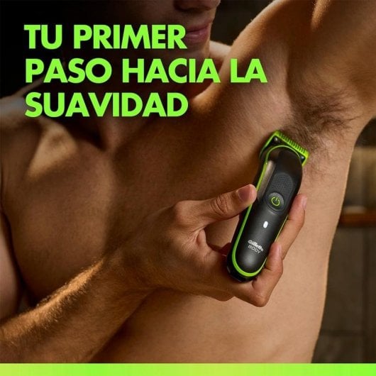 Cortapelos GilletteLabs i3 Body Intimate Inalámbrico 80min 2 Peines Seco y Húmedo