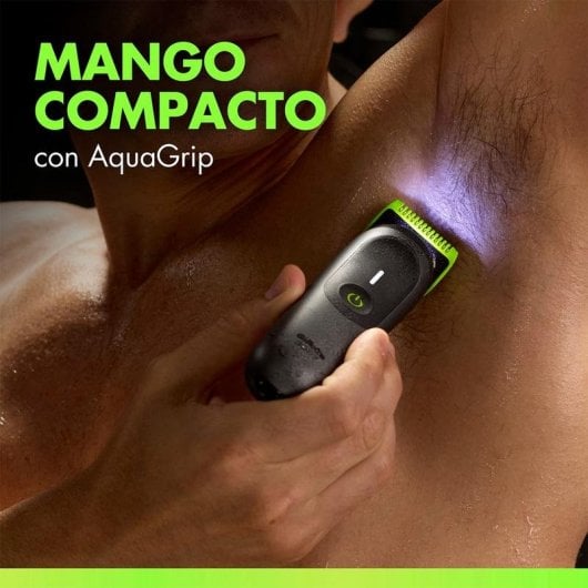 Tagliacapelli Multifunzione GilletteLabs i7 Body Senza Fili 100min 3 Pettini Impermeabile