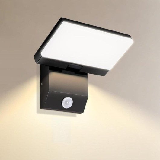 Aplique Exterior Jardim 36W IP65 Sensor Movimento Blossom Anthracite