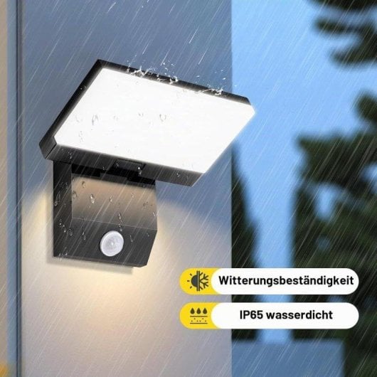 Aplique Exterior Jardim 36W IP65 Sensor Movimento Blossom Anthracite