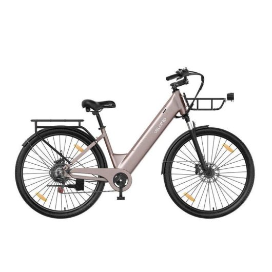 Bici elettrica Velopro C1 Pro Champagne 250W 36V 18Ah