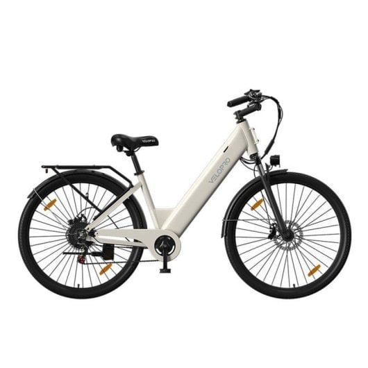 Vélo électrique Velopro C1 250W 36V 13Ah 27,5 pouces blanc 120 km