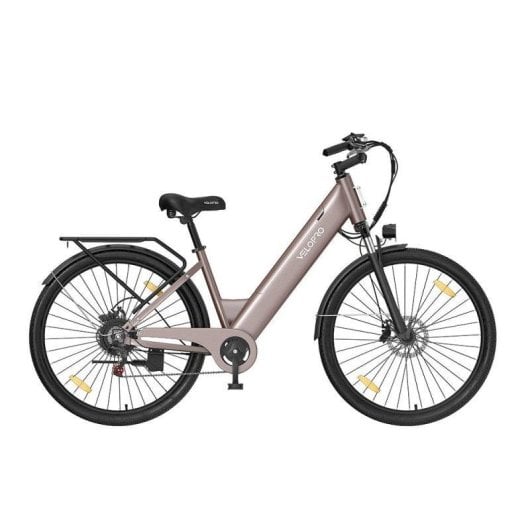 Bicicletta elettrica Velopro C1 Champagne 250W 36V 13Ah 27,5 pollici