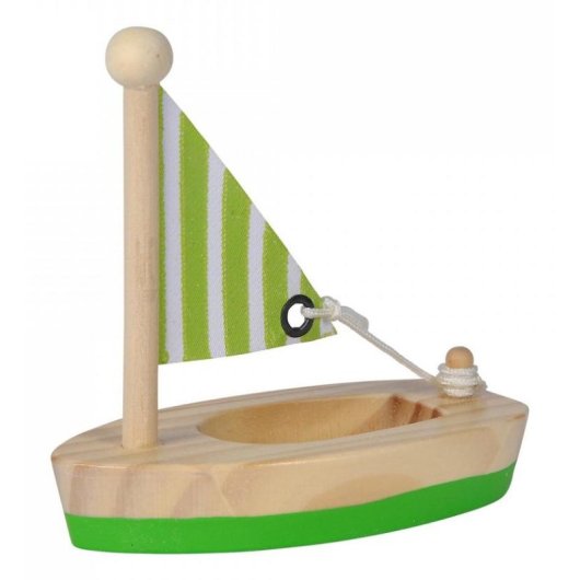 Voilier-jouet Eichhorn Sailing Boot bois flottant 2 pièces