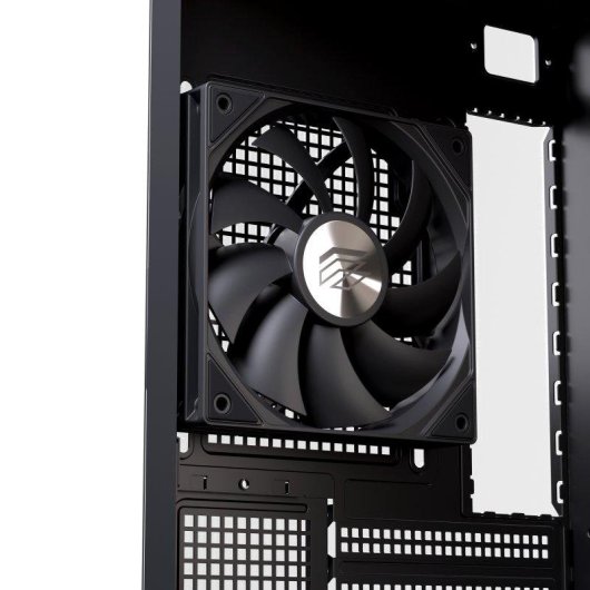 Caja PC Einarex Pulse PM300 Micro-ATX Cristal Templado Mesh USB-C