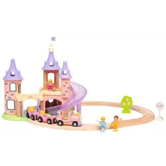 Juguete BRIO Disney Princess Castillo 18 piezas Multicolor Madera