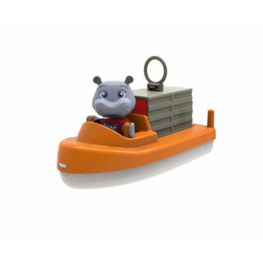 Barco AquaPlay Container & Transport Boat Multicolor Compatible con sets AquaPlay 3-7 años