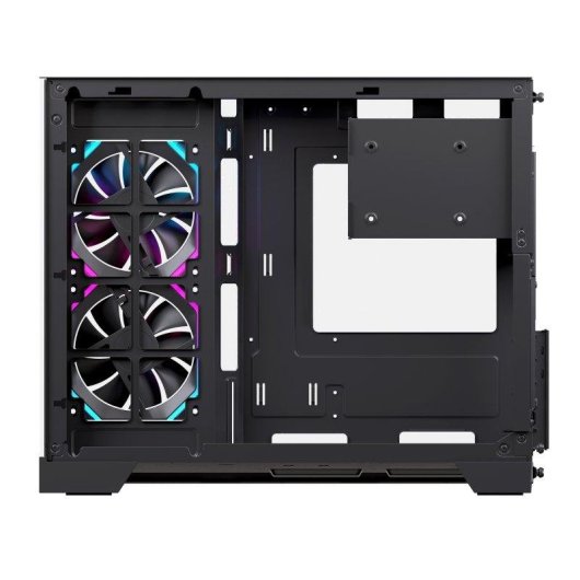 PC-Gehäuse Einarex SM300 RGB Micro-ATX Doppelkammer Gehärtetes Glas