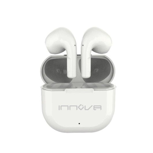 Auriculares INNOVA MINI inalámbricos Bluetooth TWS blancos