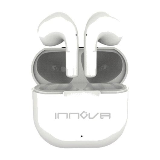 Auriculares INNOVA MINI inalámbricos Bluetooth TWS blancos