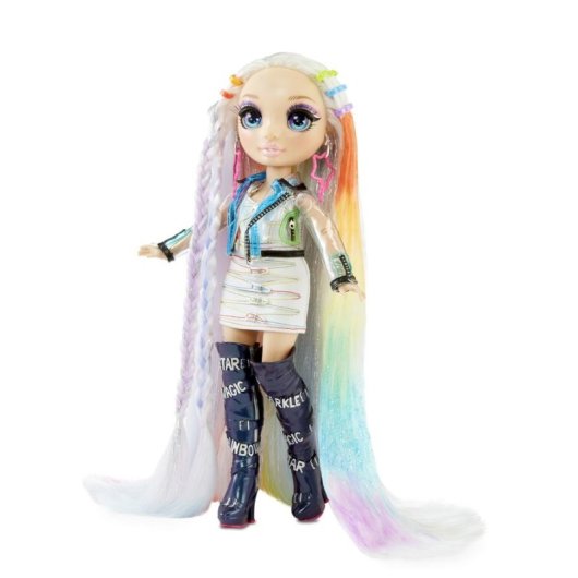 Muñeca Rainbow High Hair Studio Amaya Raine 33,5 cm Estilización