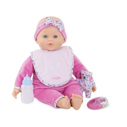 Muñeca Corolle Lucille Interactiva 42 cm 8 Funciones 20 Sonidos Rosa