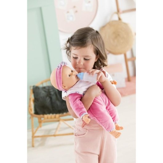 Muñeca Corolle Lucille Interactiva 42 cm 8 Funciones 20 Sonidos Rosa