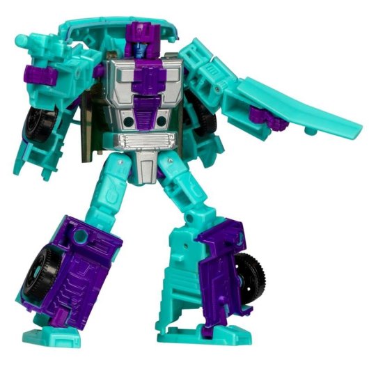 Figura Transformable Hasbro Transformers Legacy Deluxe Breakdown Turquesa Violeta