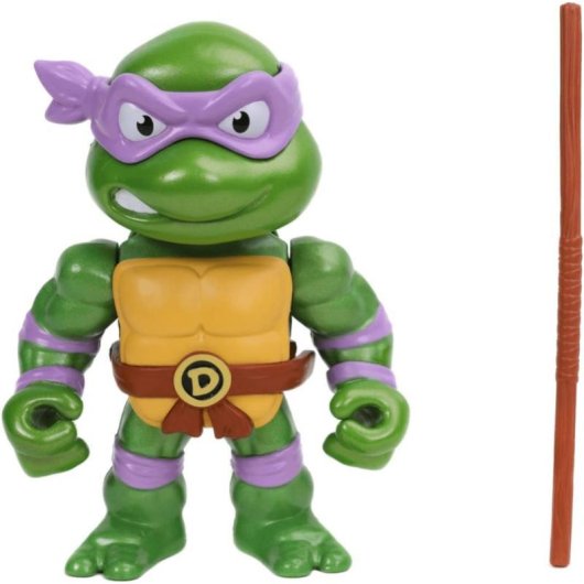 Figurine articulee Donatello Tortues Ninja Jada Toys Metal 10 cm
