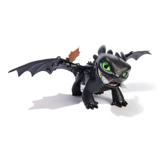 Figura Dragón Interactivo Spin Master Chimuelo Doma y Entrena +60 Sonidos Reacciones