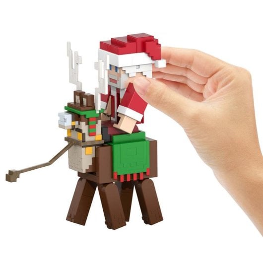 Figura de Acción Mattel Minecraft Calendario de Adviento 24 Piezas