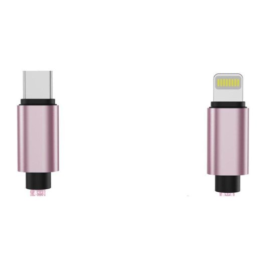 Cable de carga USB-C Lightning INNOVA by Innova Celular 1 m Carga rápida Rosa