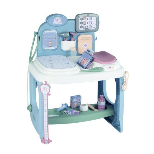 Verzorgingscentrum voor poppen Smoby Baby Care Center 24 onderdelen