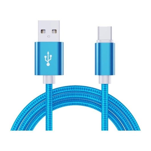 Cable de carga Innova USB C USB-A a USB-C 1,5 A 1 m Azul