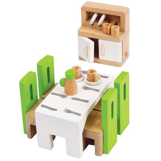 Jeu de cuisine HAPE Dining Room en bois multicolore 23 pieces