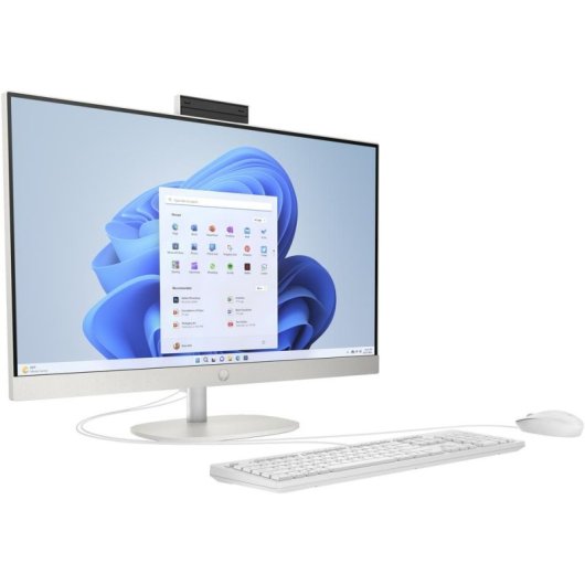Ordenador Todo en uno HP 27-cr0105ng AMD Ryzen 5 7520U 16GB 512GB SSD 27" Windows 11