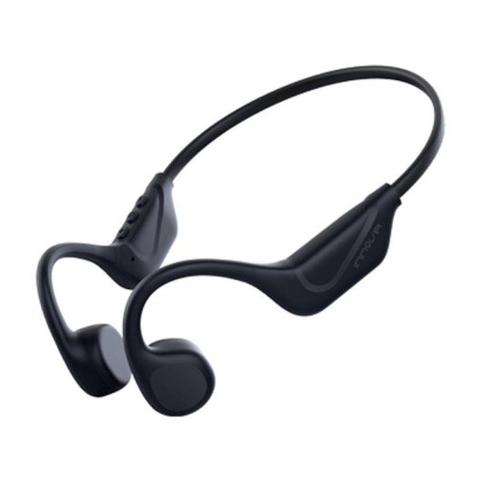 Auriculares INNOVA inalámbricos Bluetooth deportivos de conducción ósea negros