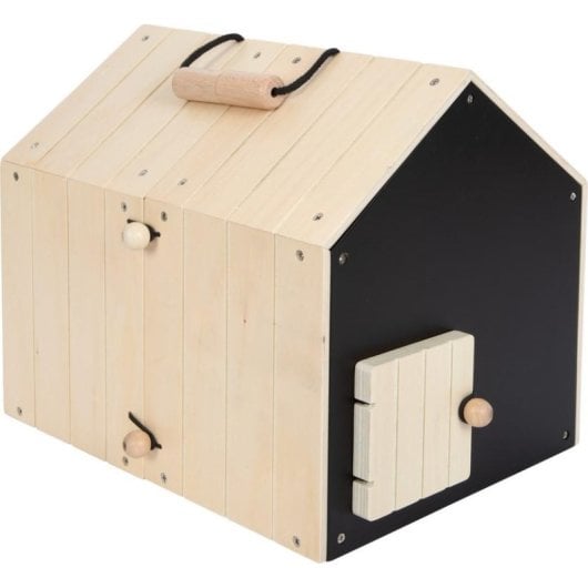 Ensemble Clapier SMALL FOOT Lapin Peluche et Accessoires Bois