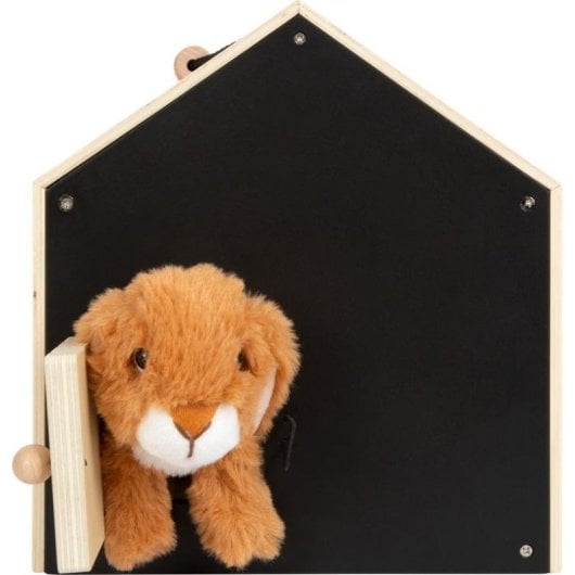 Ensemble Clapier SMALL FOOT Lapin Peluche et Accessoires Bois