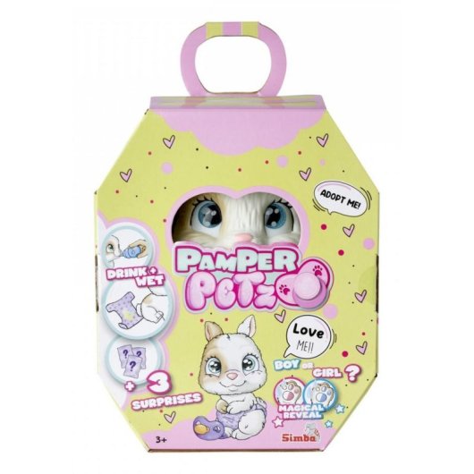 Juguete Electrónico Interactivo Simba Pamper Petz Conejo 15 cm