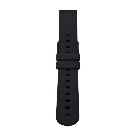 Correa Silicona INNOVA SW23 Compatible Smart Watch Negro Hebilla Metálica