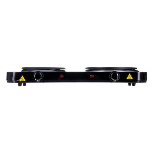 Placa de cozimento Esperanza EKH014K 2 queimadores 2500 W Preto