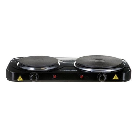 Placa de cozimento Esperanza EKH014K 2 queimadores 2500 W Preto