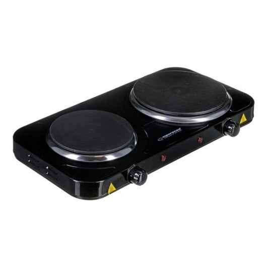 Placa de cozimento Esperanza EKH014K 2 queimadores 2500 W Preto