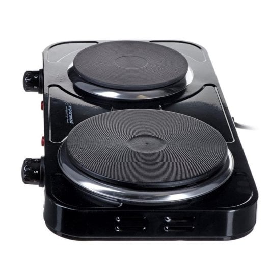 Placa de cozimento Esperanza EKH014K 2 queimadores 2500 W Preto