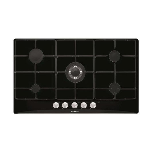 Plaque de gaz Glem Gas GT955 5 zones 90 cm