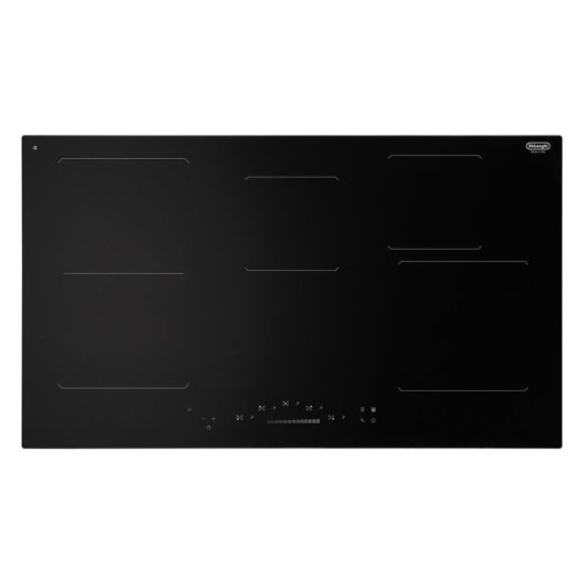 Piastra a induzione De'Longhi PIN 95 90 cm 5 zone integrata nera