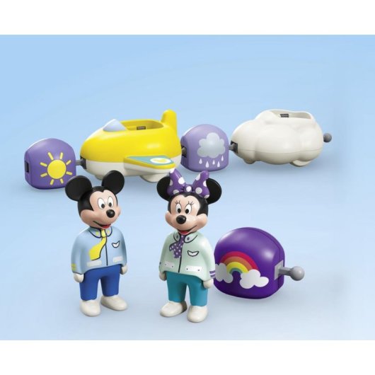 Jouet PLAYMOBIL Junior 71697 Train des Nuages Mickey Minnie