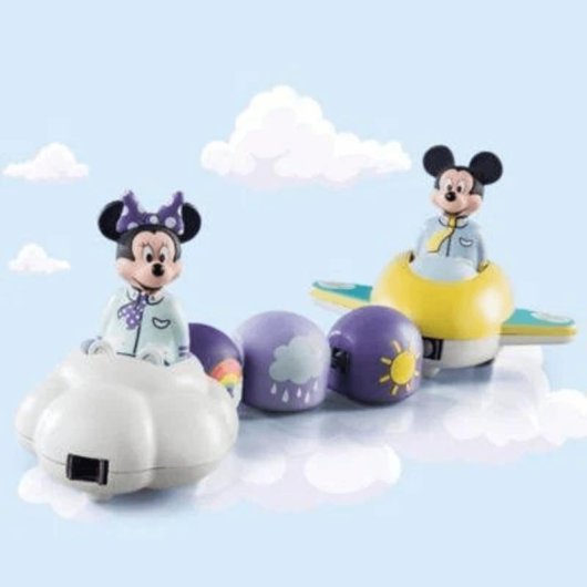 Jouet PLAYMOBIL Junior 71697 Train des Nuages Mickey Minnie