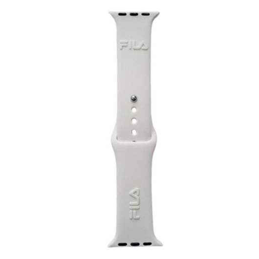 Bracelet de remplacement Fila SW/54 silicone blanc compatible