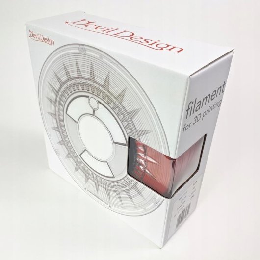 Filament PLA Devil Design Weiß 1,75 mm 1 kg Einfach zu Drucken