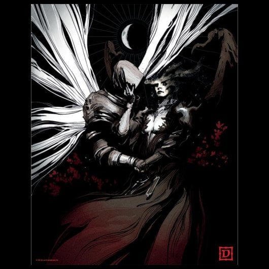 Póster FaNaTtik Diablo Edición Limitada 5 Pósters Firmado 35,56 x 27,94 cm