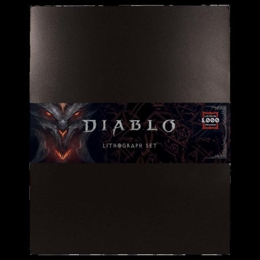 Póster FaNaTtik Diablo Edición Limitada 5 Pósters Firmado 35,56 x 27,94 cm