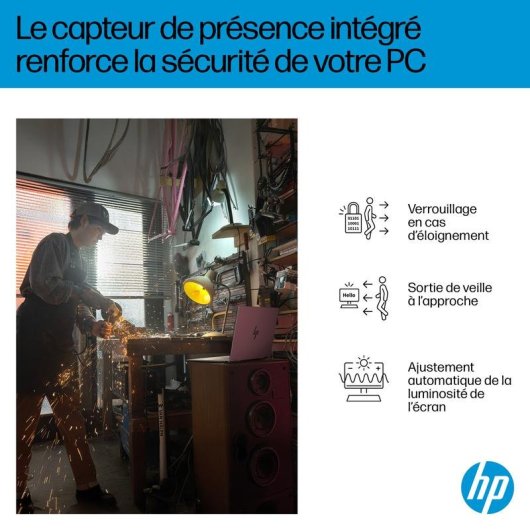Ordinateur portable HP OmniBook X Flip 16 16" AMD Ryzen AI 7 350 24GB 512GB SSD AMD Radeon 860M Windows 11 Home